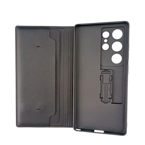 Elegant futrola na preklop holster za samsung S25 ultra/ crna Slike