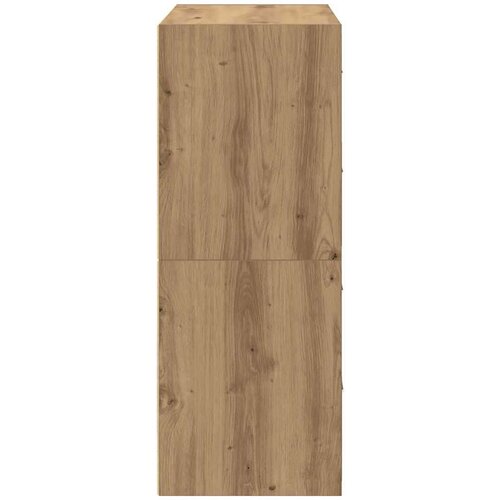 VidaXL Ormari s 2 ladice 2 kom boja hrast 60x31x40cm konstruirano drvo Slike