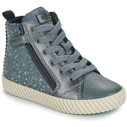 Geox J MIRROLESS GIRL Srebrna Slike
