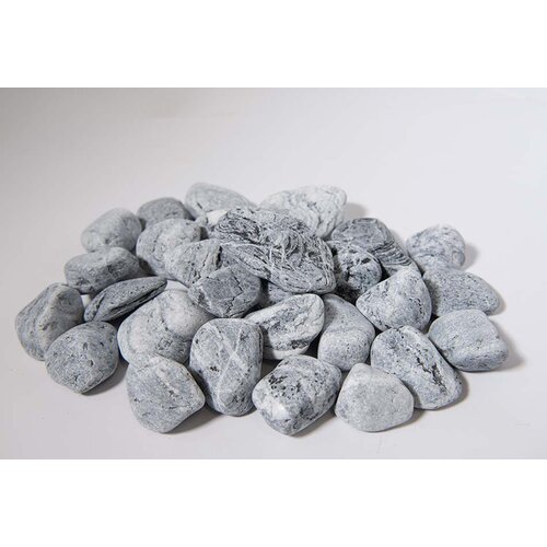 Nero dekorativni kamen oblutak, 3-6cm, 25kg, Sivi Cene