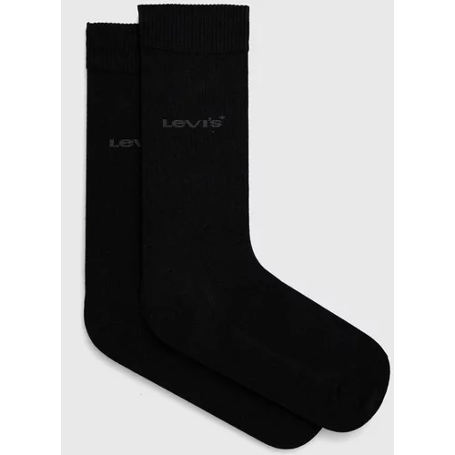 Levi's Nogavice 2-pack črna barva