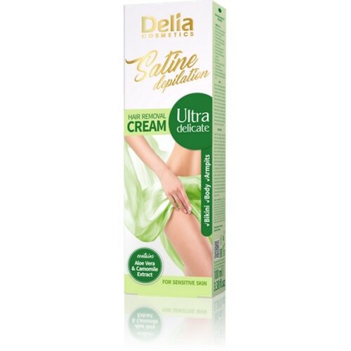 Delia Kreme za depilaciju sa aloja verom i ekstraktom kamilice za osetljivu kožu | Kozmo Shop Online Slike