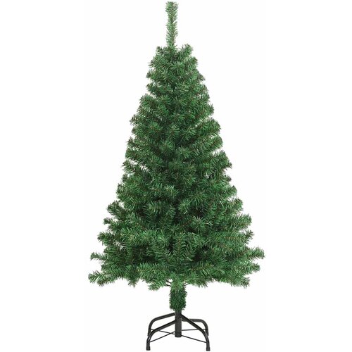  Umjetno božićno drvce Zelena 120 cm PVC i Čelik i Plastika Slike