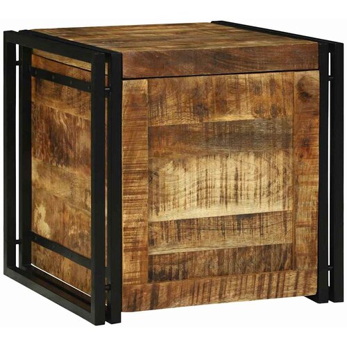  Kutija za spremanje Smeđa i crna 50 x 50 x 50 cm Cijene