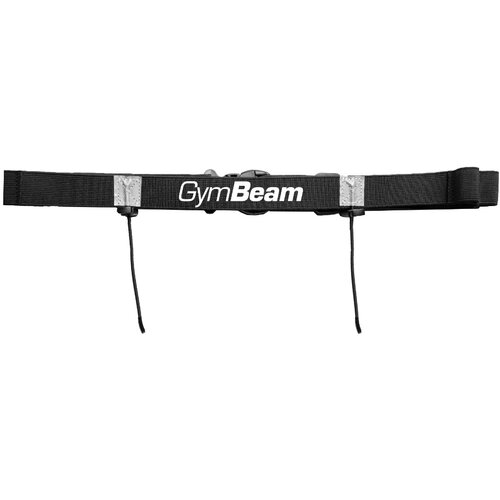 GymBeam Running Bib Holder Belt Black Cene