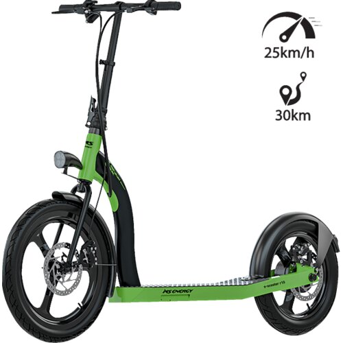 Ms Energy Električni Romobil, 20/16&rdquo; točkovi, 25 km/h, Domet do 30 km &ndash; r10 black / green Cijene