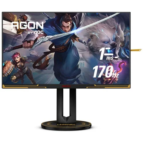  MONITOR AOC PREMIUM GAMING AG275QXL AGON PRO 27", 170 Hz, 1ms, Height-Adjustable