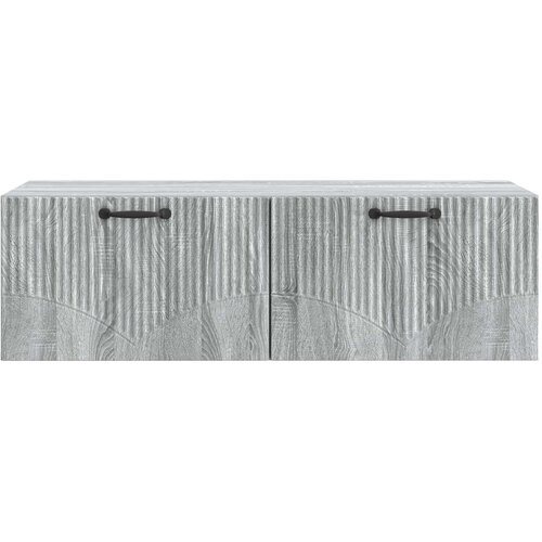  ormar za zid Siva sonoma 98 x 41 x 30 cm Konstruirano drvo Slike
