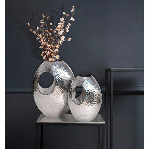 Livetastic Set Dekorativnih Vaz Silver, 2 Kos Slike