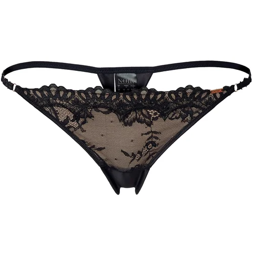 Hunkemöller Tanga gaćice 'Helena' bež / crna