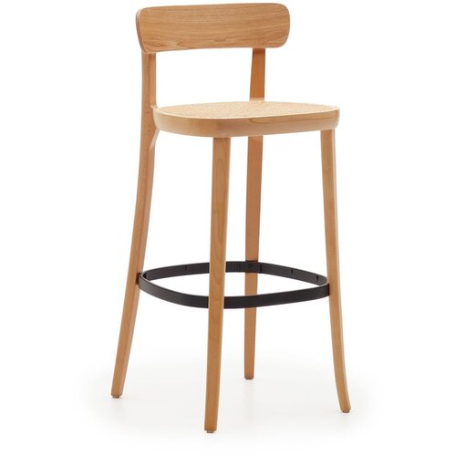 Kave Home Barski stol v jesenovem dekorju 99 cm Romane - Kave Home Cene