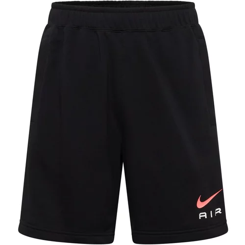 Nike Sportswear Hlače 'AIR' črna / bela