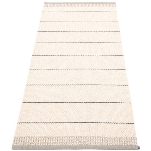 Pappelina svetlo siv/kremno bel zunanji in notranji tekač 85x200 cm belle warm grey &amp;ndash; Slike