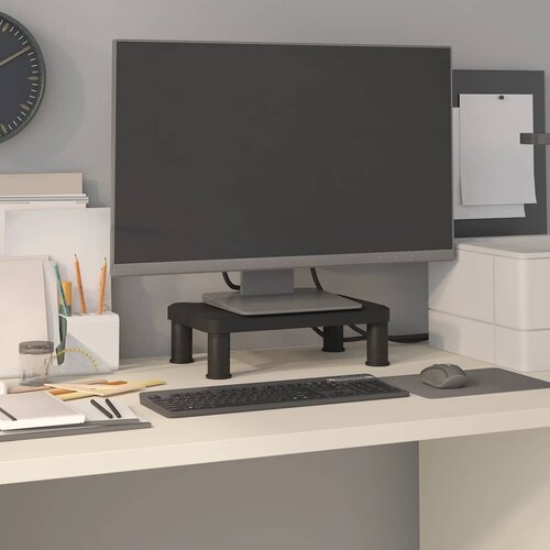  Stalak za monitor crni 38x24x10,5 cm Cijene