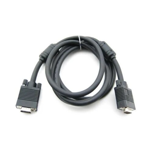 E-green Kabl VGA D-sub M/M 5m HQ sa feritima crni Cene
