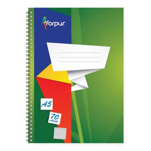 Forpus Zvezek s špiralo A5, mali karo Cene