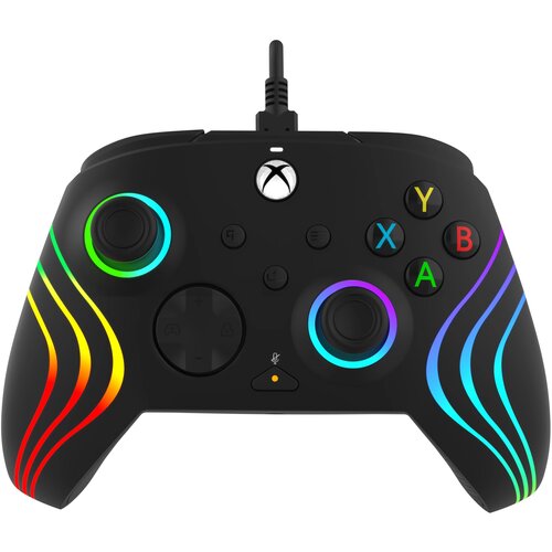 Pdp gamepad afterglow wave - black Cene