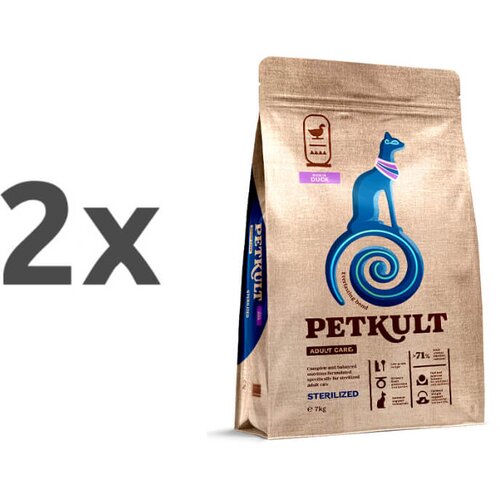 Petkult Cat Adult Care Sterilised - raca 2 x 7 kg Cene