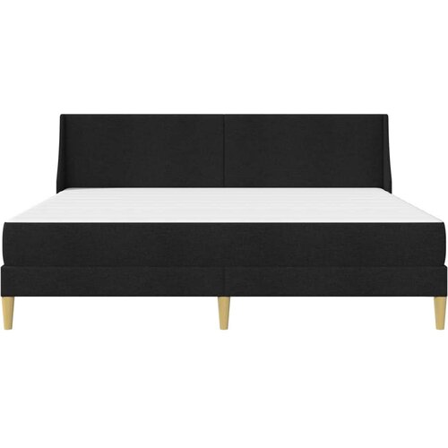  Okvir kreveta s madracem Crna 180 x 200 cm Poliester Slike
