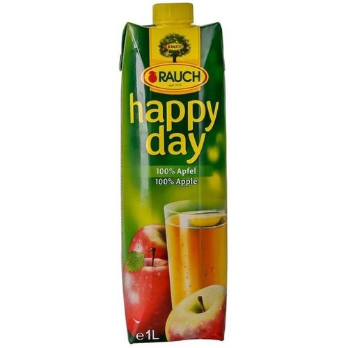 Rauch voćni sok happy day jabuka 100% 1l Cene