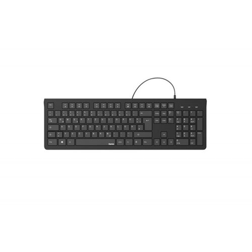 Hama tastatura KC200 Basic, crna, SRB tasteri Slike