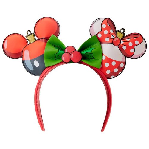 Loungefly Disney Mickey & Minnie Christmas ear headband Cene