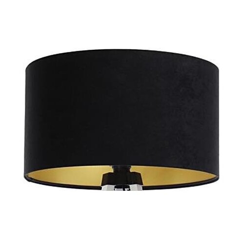  univerzalni abažur standart E27, prečnik 45 cm, crna/zlatna Cene