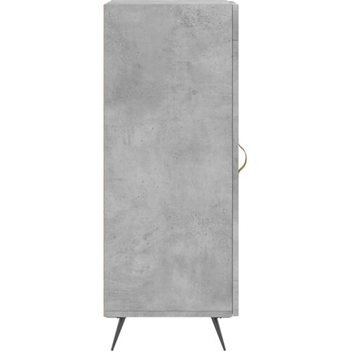  Komoda siva boja betona 34,5x34x90 cm od konstruiranog drva Slike