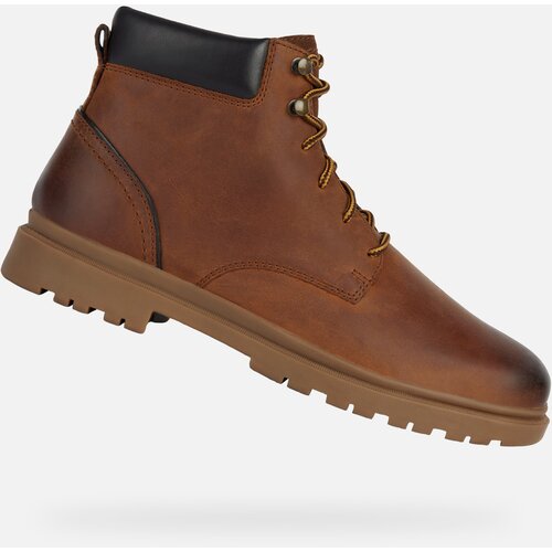 Geox Brown men's ankle shoes Andalo - Men's Cijene