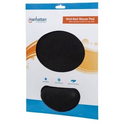 Manhattan Wrist-Rest Black 434362 podloga za mi&amp;scaron; Slike