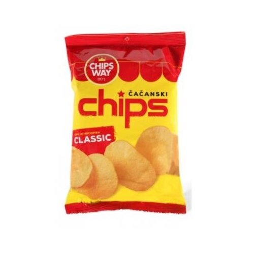 Chips Way slani 90g Cene