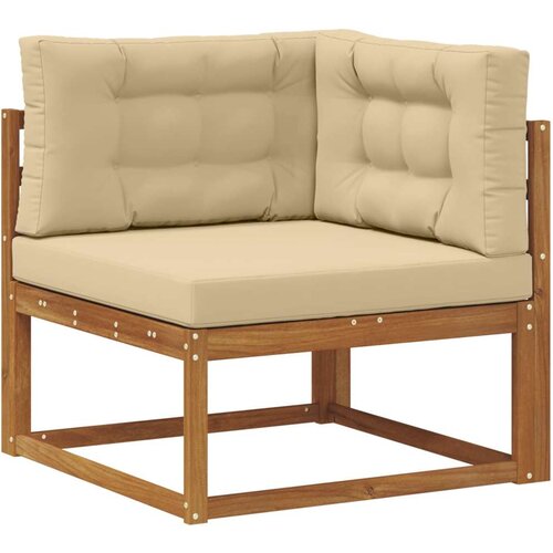  Set vanjskih sofa Prirodna i bež Slike