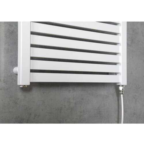Aqualine kupatilski električni radijator tondi-e 300W/230V 97 cm beo Slike