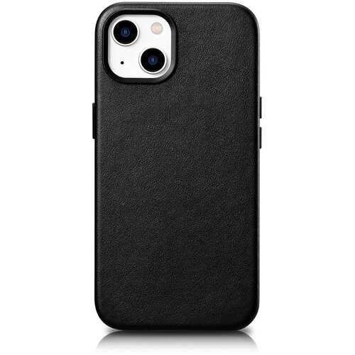 ICARER Ovitek iz naravnega usnja za iPhone 14 Plus MagSafe Case Leather, črn, (21522001) Cene