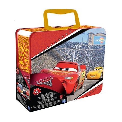 Cars 3 puzzle u limenci- 24 kom Slike