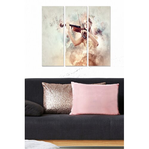 Wallity MDF139307069 Multicolor Decorative MDF Painting (3 Pieces) Cijene