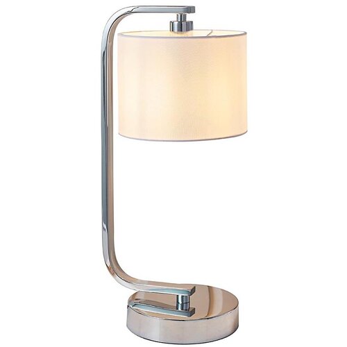  Endon 57917 - Prigušiva stona lampa CANNING 1xE14/40W/230V sjajni hrom/bela Cene