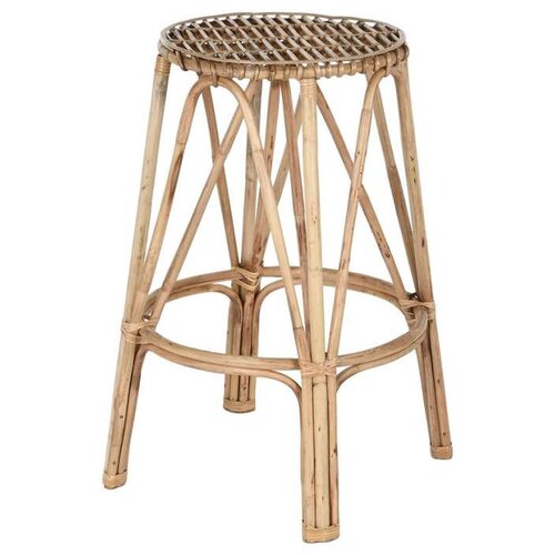  Tabure Home ESPRIT Prirodno ispleten od pruća 50 X 50 X 86 cm Slike