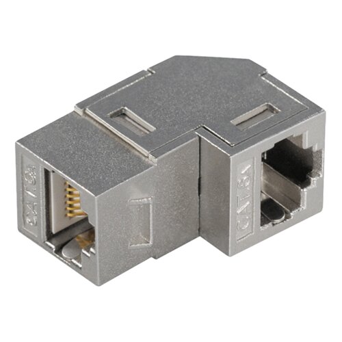 MaxTrack STP spojka 90&deg; RJ45 CAT6A TI 65Q, (20498199) Cene