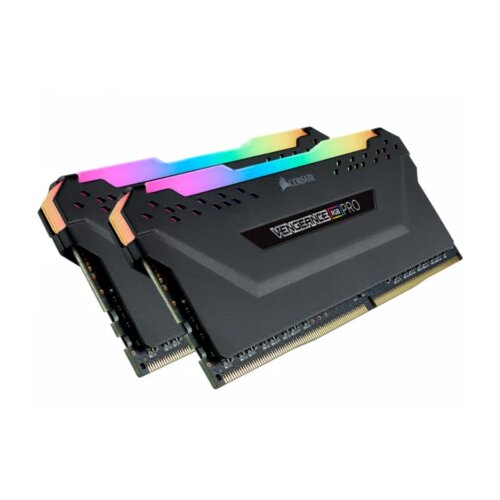Corsair Memorija Vengeance RGB Pro CMW32GX4M2E3200C16 32GB(2X16GB)/DIMM/DDR4/3200MHz/crna Slike