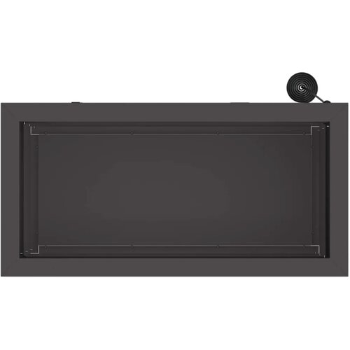  Vrtna posuda za sadnju s LED svjetlom 2 kom. Crna - Crna 30 x 60 x 30 cm 2 Slike