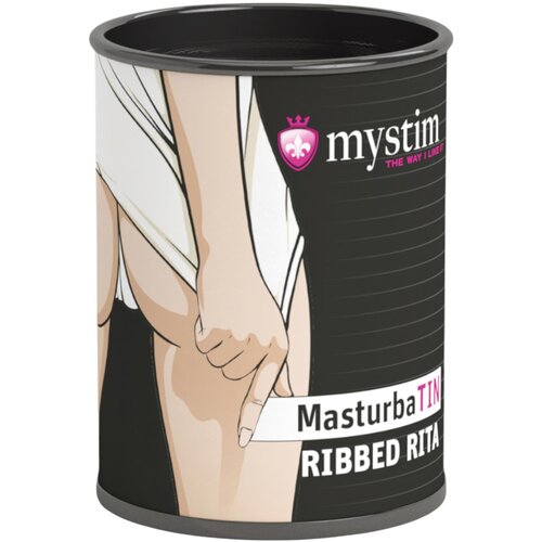 Mystim MasturbaTIN Rebrasta Rita - rebrasti masturbator (bijela) Slike