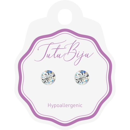 Tutu Biju Modni uhančki Xirius 7.1 mm - Crystal - TXI71C001 Slike