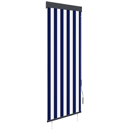 Vanjska roleta 60 x 250 cm plavo-bijela Cene