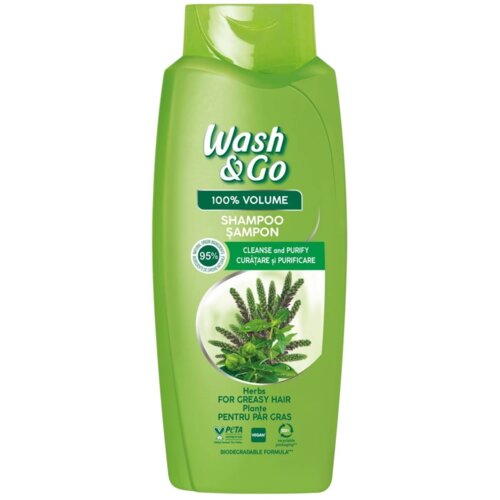 Wash&go SAMPON BILJKE MASNA KOSA 675ML W&G Cene