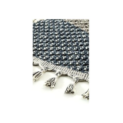 Conceptum Hypnose Tepih Bukle 1403, O200 cm, Teget-sivi Slike