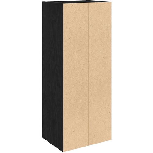 VidaXL Regal za knjige crni hrasta 31x24x77 cm od konstruiranog drva Slike