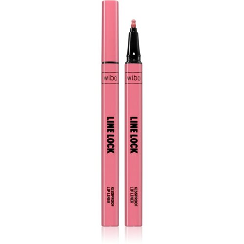 Wibo Line Lock Kissproof Lip Liner flomaster za ustnice za dolgoobstojen učinek odtenek 04 Stolen Kiss 1 kos Cene