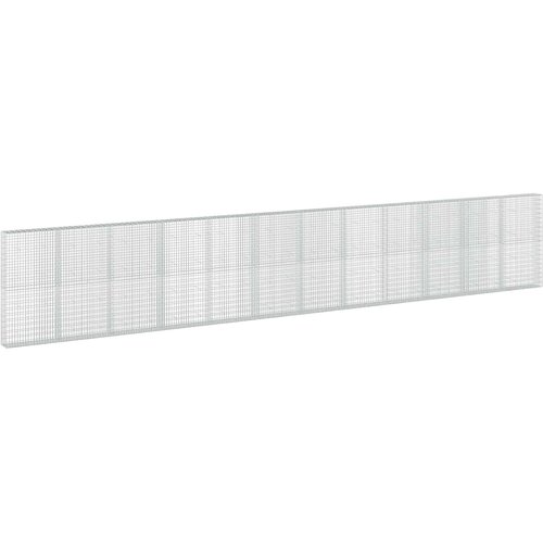  Gabion s žicom debljine 3,5 mm i mrežom 5x10 cm 1200x30x200 cm Slike