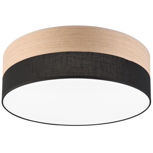  LED plafonsko svetlo SIRJA WOOD LED/36W/230V prečnika 45 cm crna/hrast Slike